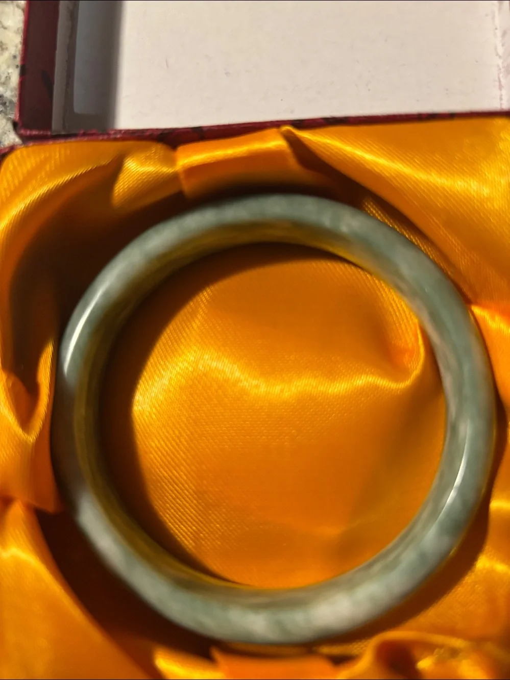 Jadeite Green Jade Bangle Bracelet